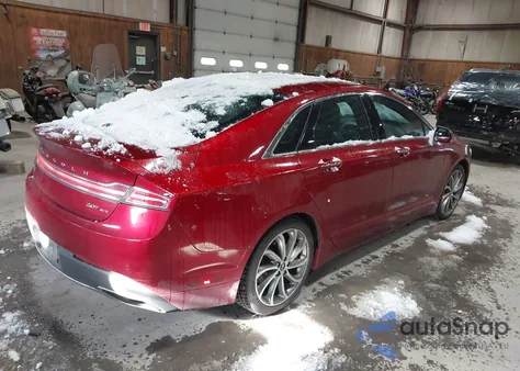 2018 Lincoln Mkz Reserve из США, поврежденный, VIN 3LN6L5F93JR617930